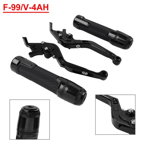 Lenkergriffe sets schwarz alu - schwarz,