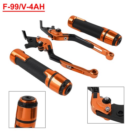 Lenkergriffe sets orange alu - sets,